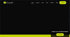 Desktop Screenshot of loyalhair.com
