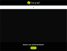 Tablet Screenshot of loyalhair.com